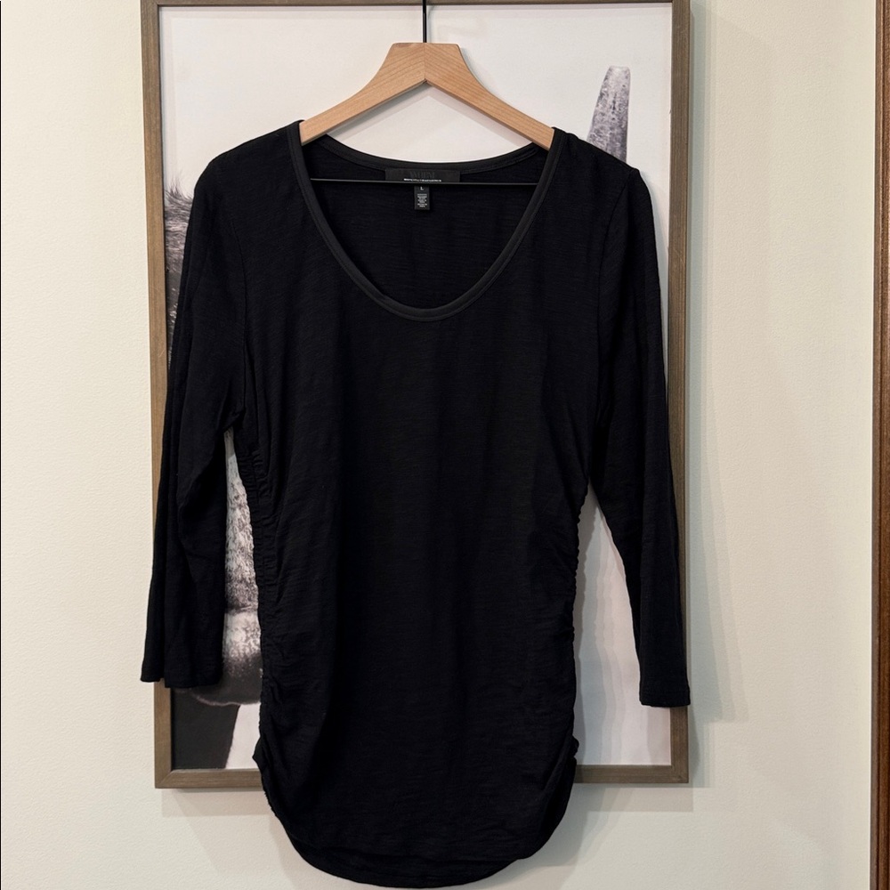 White House Black Market Black Shirt